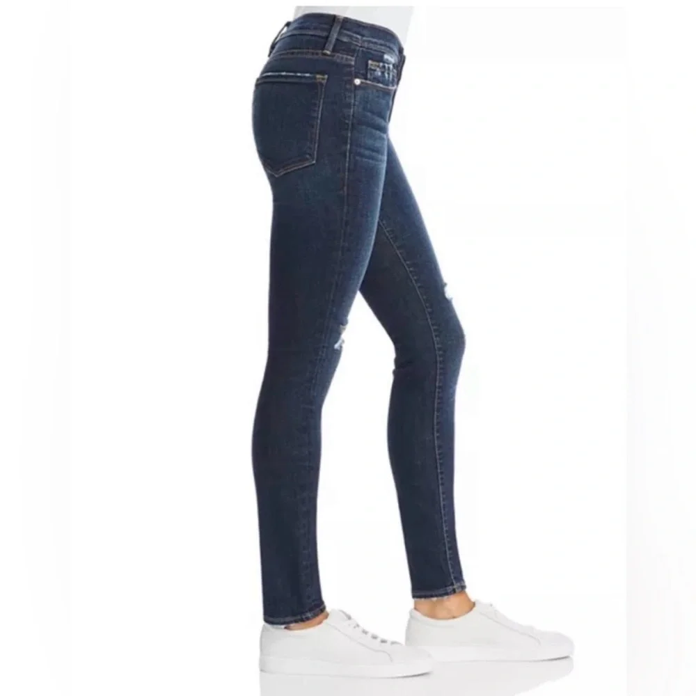 Frame Denim Le Skinny de Jeanne RN# 139021 CUT# 2354 STYLE# LSJ148 WRILEY Sz 26 - Picture 4 of 15
